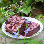 Angie's Beetroot Brownies with Cacao Nibs