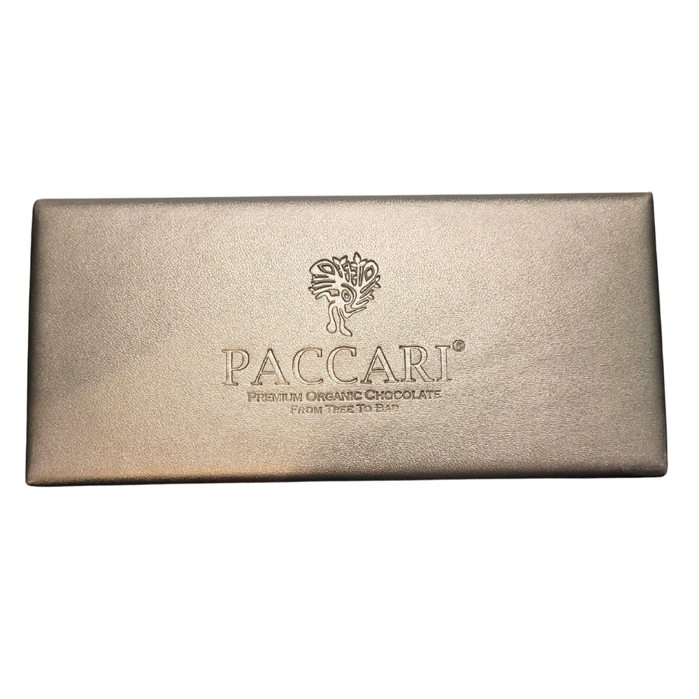 Vegan Leather Gift Box with Organic Chocolate (5 bars)