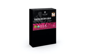 Organic Chocolate - Single Origin - Esmeraldas - 60 - Cacao - Minibars - Pacari - 100 pieces