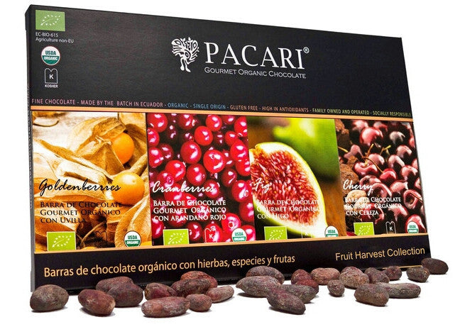 Fruit Harvest Organic Chocolate Gift Set (4 bars)