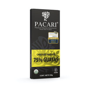 Organic Chocolate Bar Guayas 75%