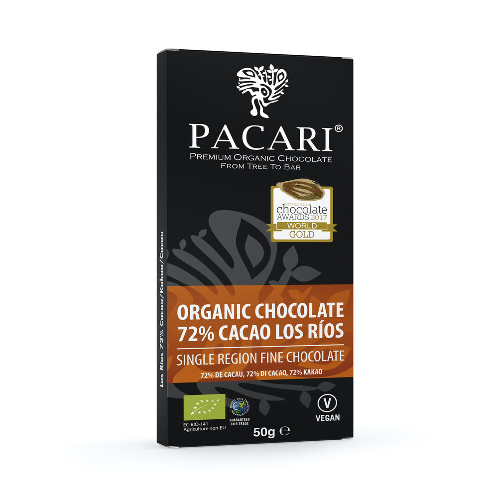 Organic Chocolate Bar Los Rios 72%
